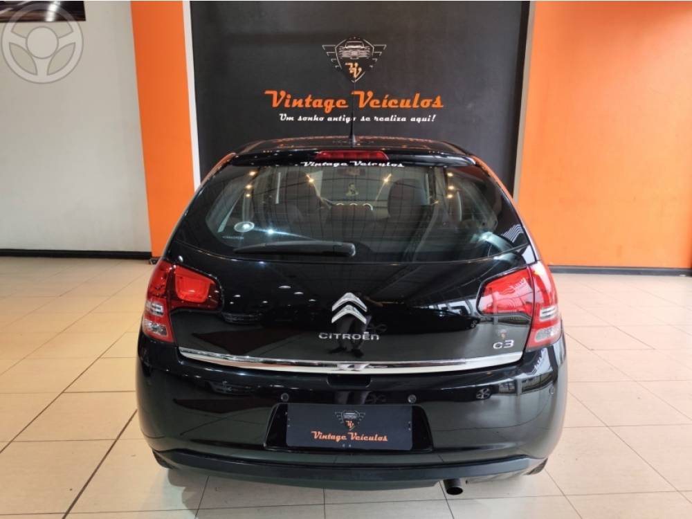 CITROËN - C3 1.5 TENDANCE 8V FLEX 4P MANUAL - 2013/2014 - PRETA - R$ 38.900,00