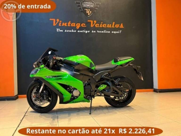 KAWASAKI - NINJA ZX-10R ABS - 2012/2012 - VERDE - R$ 48.900,00