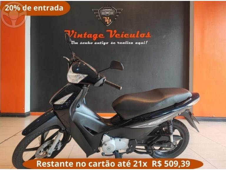 HONDA - BIZ 125 - 2010/2010 - AZUL - R$ 10.900,00