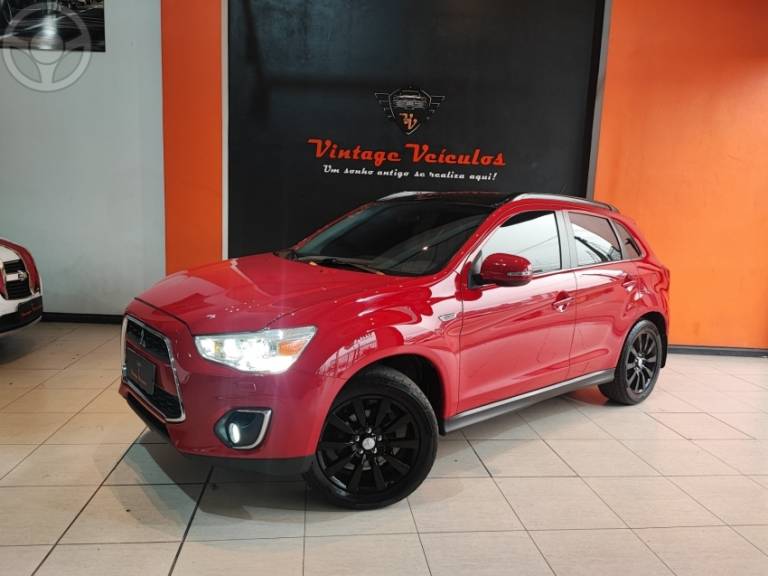 MITSUBISHI - ASX 2.0 4X4 AWD 16V 4P AUTOMÁTICO - 2014/2015 - VERMELHA - R$ 83.900,00