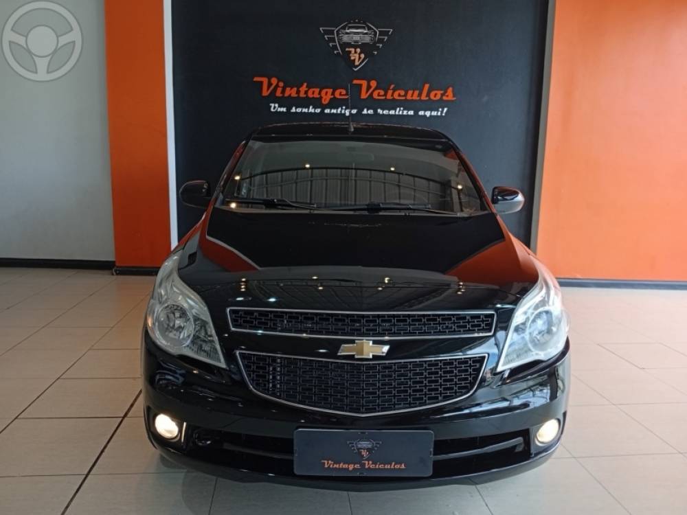 CHEVROLET - AGILE 1.4 MPFI LTZ 8V FLEX 4P MANUAL - 2011/2011 - PRETA - R$ 34.900,00