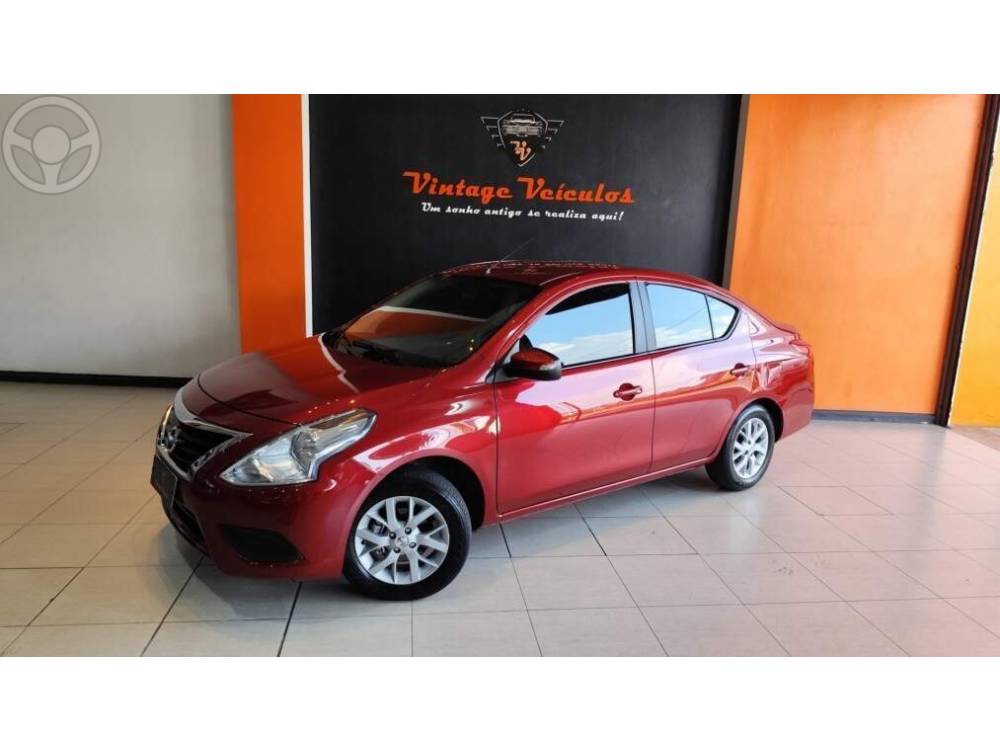 NISSAN - VERSA 1.6 16V FLEX SV 4P XTRONIC - 2020/2020 - VERMELHA - R$ 66.900,00